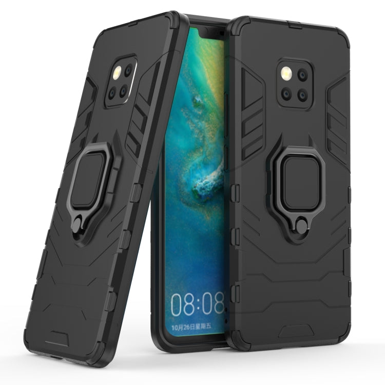 เคสกันกระแทก PC + TPU สำหรับ Huawei Mate 20 Pro พร้อมที่ใส่แหวนแม่เหล็ก, For Huawei Mate 20 Pro