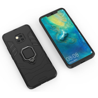 เคสกันกระแทก PC + TPU สำหรับ Huawei Mate 20 Pro พร้อมที่ใส่แหวนแม่เหล็ก, For Huawei Mate 20 Pro