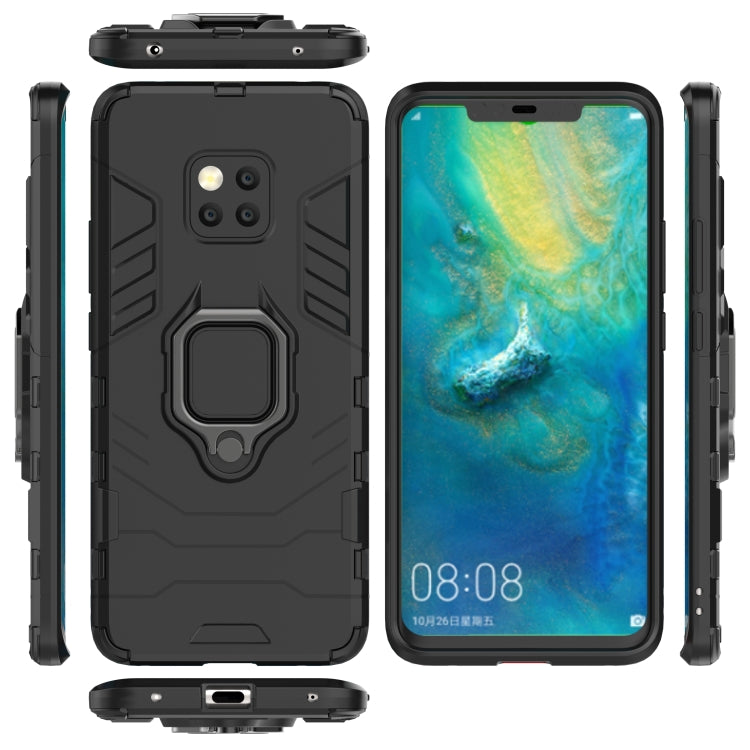 เคสกันกระแทก PC + TPU สำหรับ Huawei Mate 20 Pro พร้อมที่ใส่แหวนแม่เหล็ก, For Huawei Mate 20 Pro