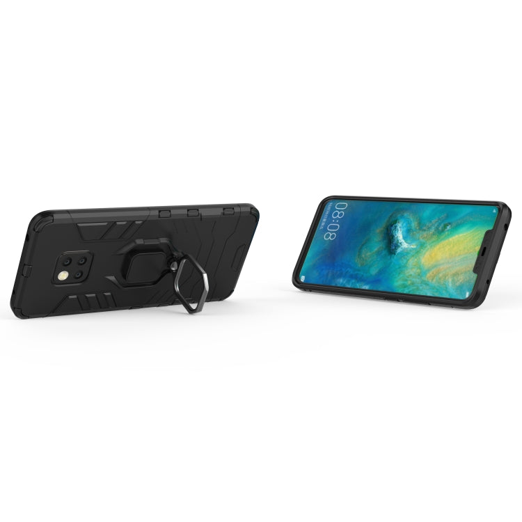 เคสกันกระแทก PC + TPU สำหรับ Huawei Mate 20 Pro พร้อมที่ใส่แหวนแม่เหล็ก, For Huawei Mate 20 Pro