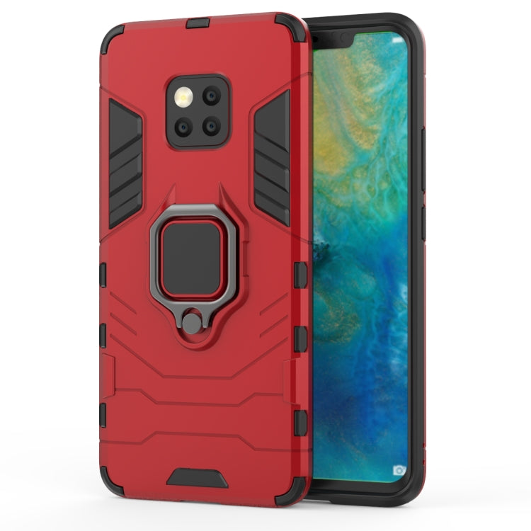 เคสกันกระแทก PC + TPU สำหรับ Huawei Mate 20 Pro พร้อมที่ใส่แหวนแม่เหล็ก, For Huawei Mate 20 Pro
