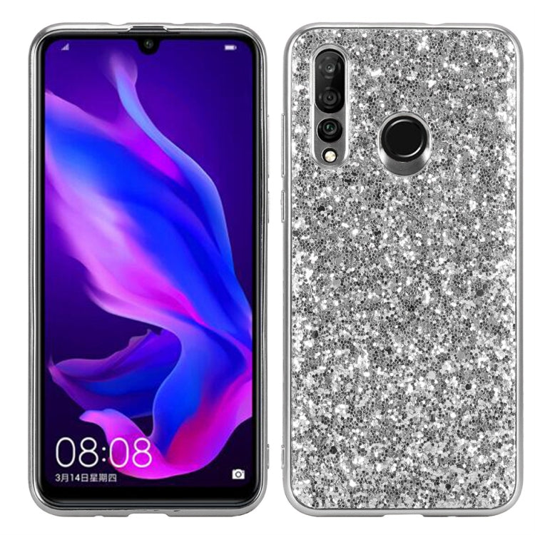 เคสป้องกัน TPU กันกระแทกแบบผงแวววาวสำหรับ Huawei Nova 4, For Huawei Nova 4