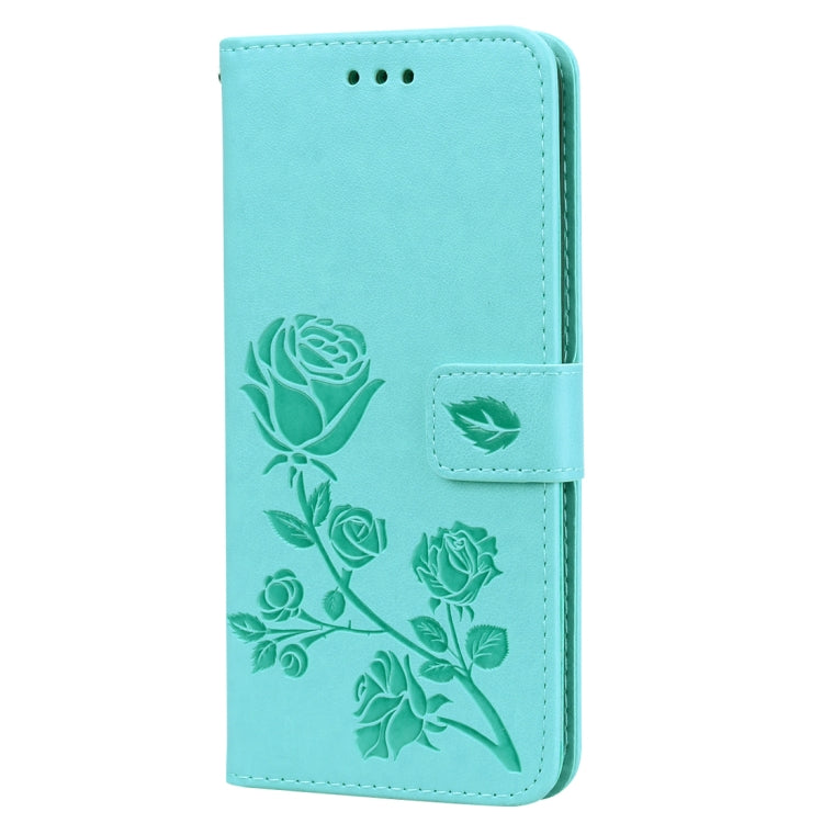 ซองหนัง PU แบบพลิกแนวนอนลายดอกกุหลาบสำหรับ Huawei Mate 20 Lite พร้อมตัวยึดและช่องเสียบการ์ดและกระเป๋าสตางค์, For Huawei Mate 20 Lite, Huawei Mate 20 Lite