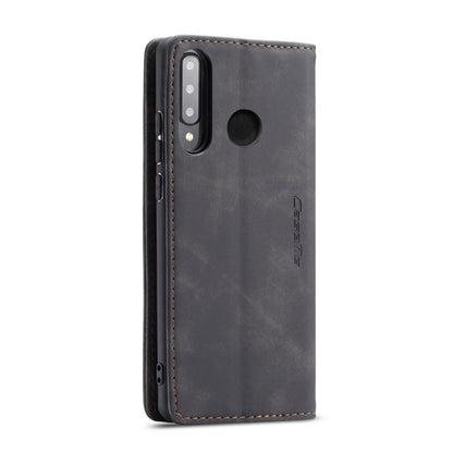 CaseMe-013 ซองหนังพลิกแนวนอน Retro Frosted มัลติฟังก์ชั่นสำหรับ Huawei P30 Lite พร้อมช่องเสียบการ์ดและที่วางและกระเป๋าสตางค์, For Huawei P30 Lite