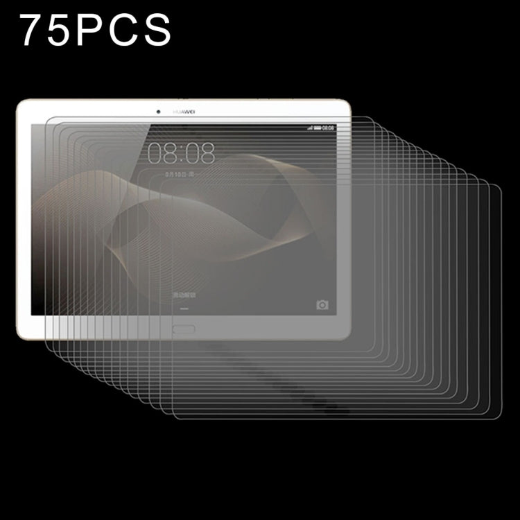 75 ชิ้นสำหรับ Huawei MediaPad M2 10.0 0.3mm 9H ความแข็งกระจกฟิล์มหน้าจอ, For M2 10.0