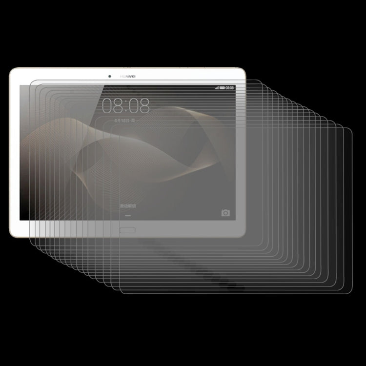 75 ชิ้นสำหรับ Huawei MediaPad M2 10.0 0.3mm 9H ความแข็งกระจกฟิล์มหน้าจอ, For M2 10.0