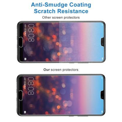 10 ชิ้นสำหรับ Huawei P20 0.26mm 9H ความแข็งพื้นผิว 2.5D ฟิล์มกระจกนิรภัยป้องกันการระเบิด, For P20
