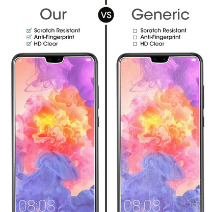 สำหรับ Huawei P20 Pro 0.26mm 9H ความแข็งพื้นผิว 2.5D ฟิล์มกระจกนิรภัยป้องกันการระเบิด, For P20 Pro