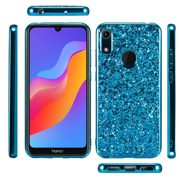 เคส TPU กันกระแทกแบบ Glittery Powder สำหรับ Huawei Honor Play 8A, For Huawei Honor 8A