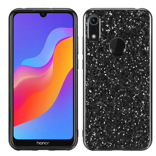 เคส TPU กันกระแทกแบบ Glittery Powder สำหรับ Huawei Honor Play 8A, For Huawei Honor 8A