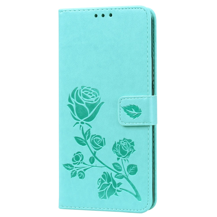 ซองหนัง PU แบบพลิกแนวนอนลายดอกกุหลาบสำหรับ Huawei P Smart Z พร้อมตัวยึดและช่องเสียบการ์ดและกระเป๋าสตางค์, For Huawei P Smart Z