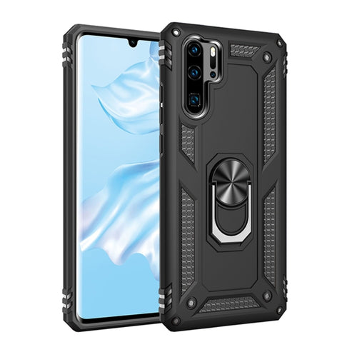 เคสเกราะกันกระแทก TPU + PC สำหรับ Huawei P30 Pro พร้อมตัวยึดแบบหมุนได้ 360 องศา, For Huawei P30 Pro