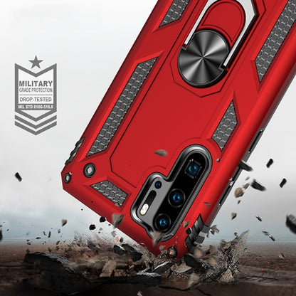 เคสเกราะกันกระแทก TPU + PC สำหรับ Huawei P30 Pro พร้อมตัวยึดแบบหมุนได้ 360 องศา, For Huawei P30 Pro