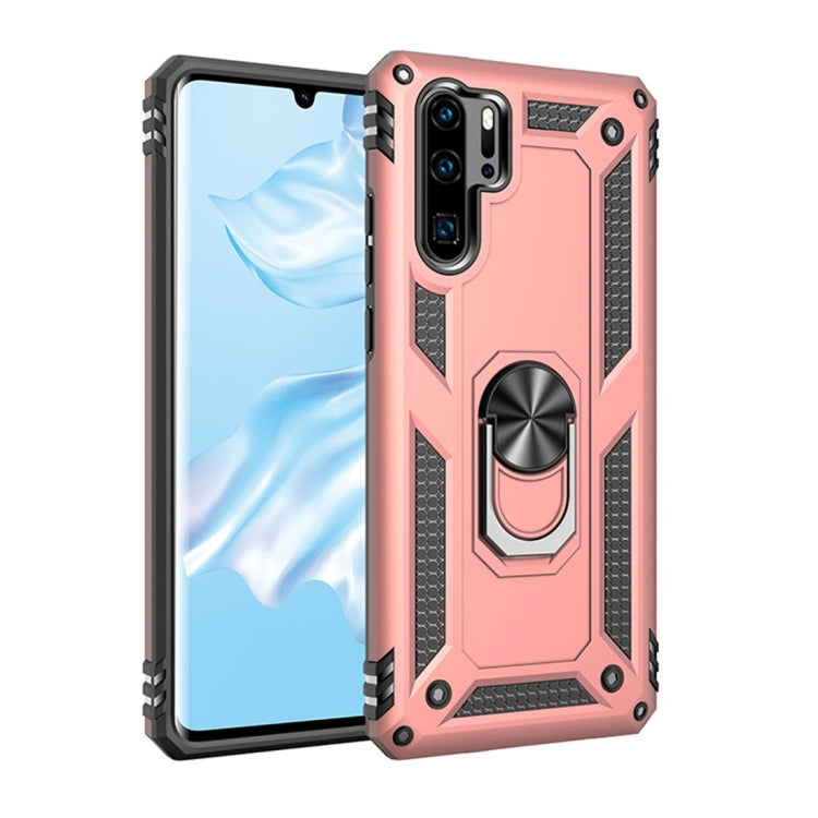 เคสเกราะกันกระแทก TPU + PC สำหรับ Huawei P30 Pro พร้อมตัวยึดแบบหมุนได้ 360 องศา, For Huawei P30 Pro