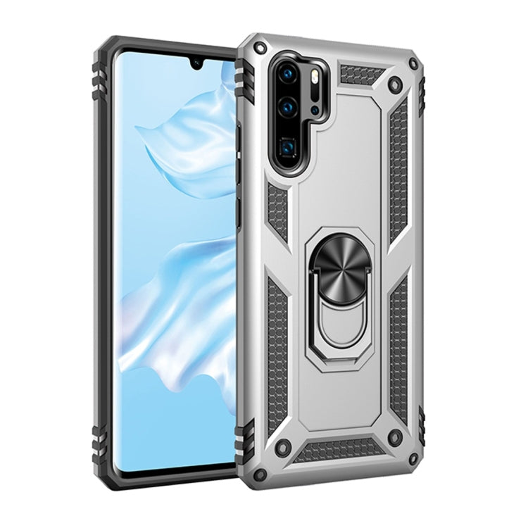 เคสเกราะกันกระแทก TPU + PC สำหรับ Huawei P30 Pro พร้อมตัวยึดแบบหมุนได้ 360 องศา, For Huawei P30 Pro