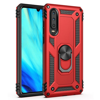 เคสเกราะกันกระแทก TPU + PC สำหรับ Huawei P30 พร้อมตัวยึดแบบหมุนได้ 360 องศา, For Huawei P30