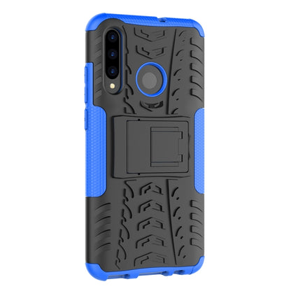 เคสกันกระแทก TPU + PC สำหรับพื้นผิวยางสำหรับ Huawei P Smart + 2019 พร้อมตัวยึด, For Huawei P Smart+ 2019