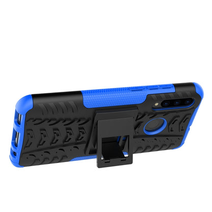 เคสกันกระแทก TPU + PC สำหรับพื้นผิวยางสำหรับ Huawei P Smart + 2019 พร้อมตัวยึด, For Huawei P Smart+ 2019
