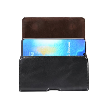 Men Lambskin Texture โทรศัพท์มือถืออเนกประสงค์อเนกประสงค์กระเป๋าหนังคาดเอวสำหรับสมาร์ทโฟนขนาด 6.9 นิ้วหรือต่ำกว่า, For 6.9 Inch