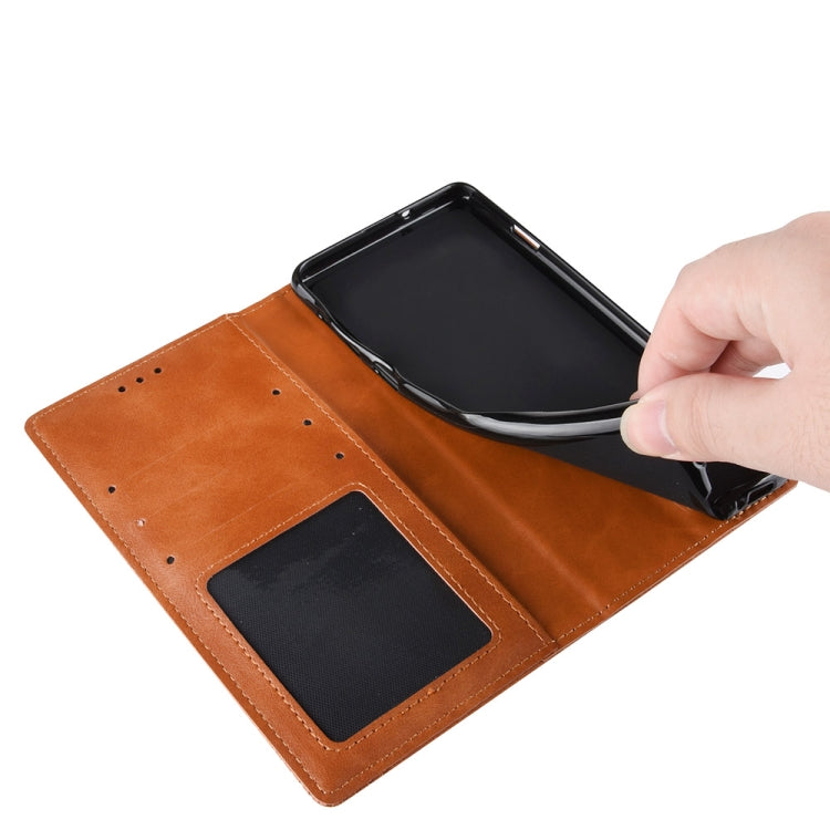 Magnetic Buckle Retro Texture ซองหนังพลิกแนวนอนสำหรับ Huawei Mate 20 Pro พร้อมตัวยึดและช่องเสียบการ์ดและกระเป๋าสตางค์, For Huawei Mate 20 Pro