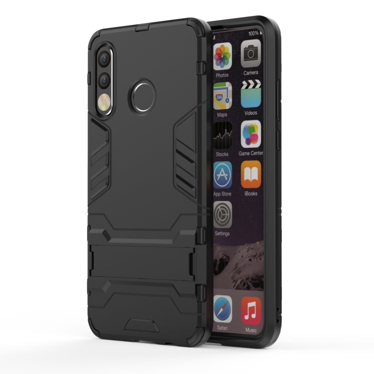 เคส PC + TPU กันกระแทกสำหรับ Huawei P30 Lite พร้อมตัวยึด, For Huawei P30 Lite