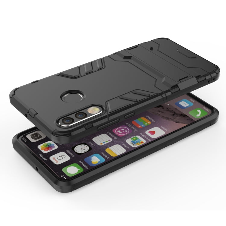 เคส PC + TPU กันกระแทกสำหรับ Huawei P30 Lite พร้อมตัวยึด, For Huawei P30 Lite