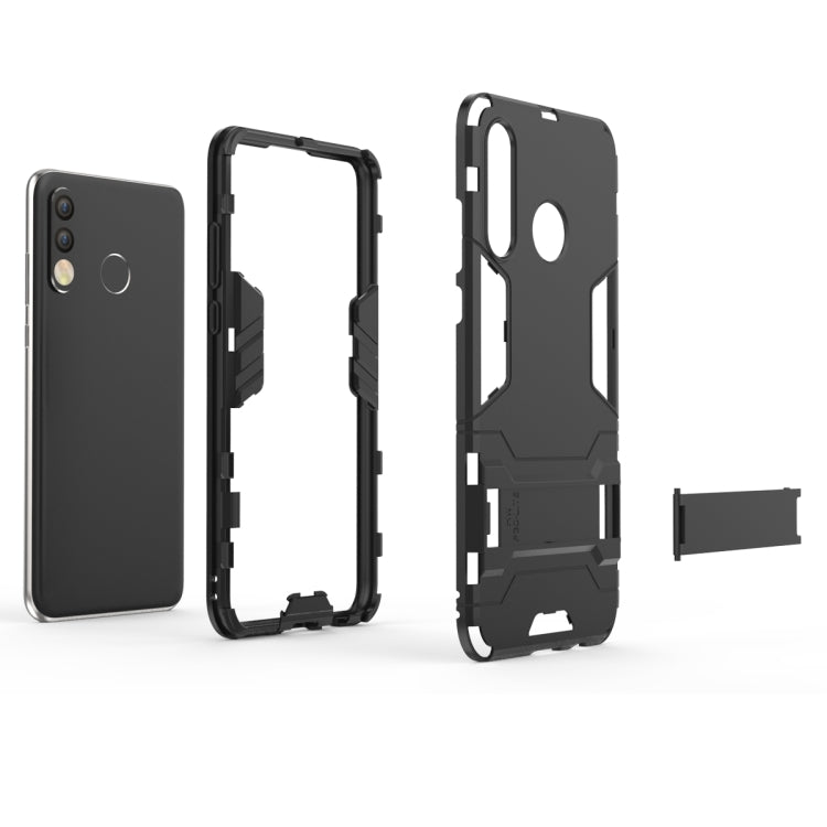 เคส PC + TPU กันกระแทกสำหรับ Huawei P30 Lite พร้อมตัวยึด, For Huawei P30 Lite