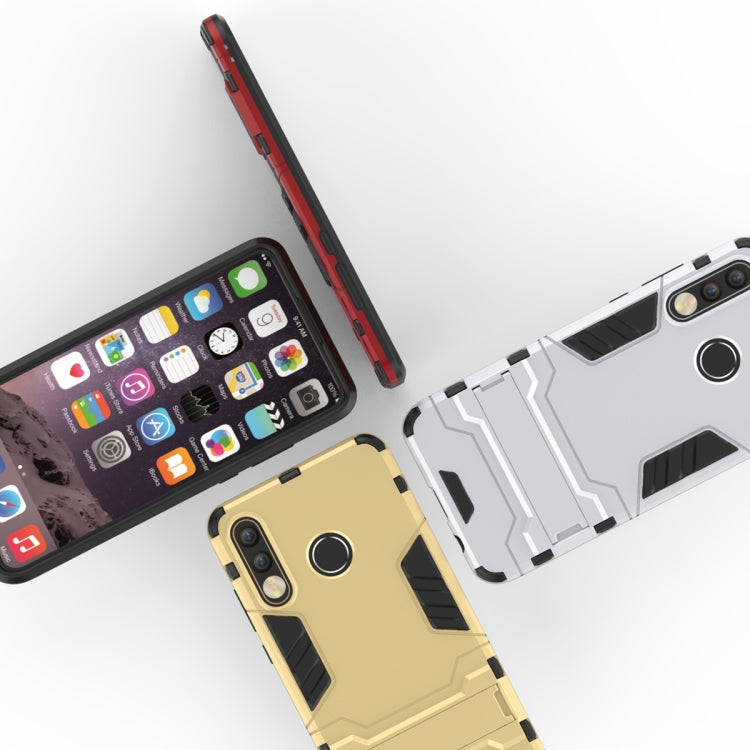 เคส PC + TPU กันกระแทกสำหรับ Huawei P30 Lite พร้อมตัวยึด, For Huawei P30 Lite