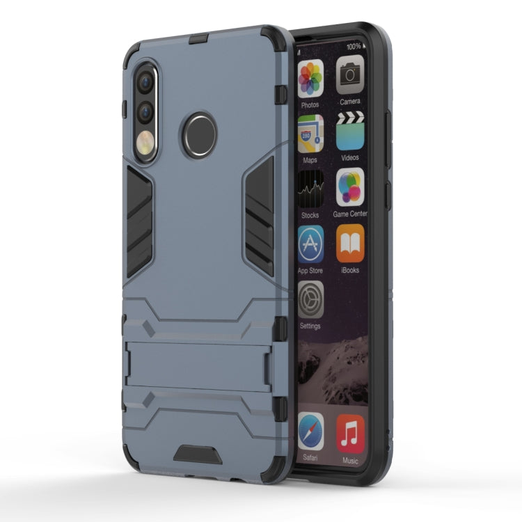 เคส PC + TPU กันกระแทกสำหรับ Huawei P30 Lite พร้อมตัวยึด, For Huawei P30 Lite