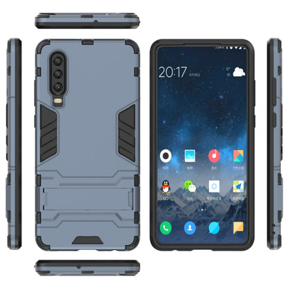 เคส PC + TPU กันกระแทกสำหรับ Huawei P30 พร้อมตัวยึด, For Huawei P30