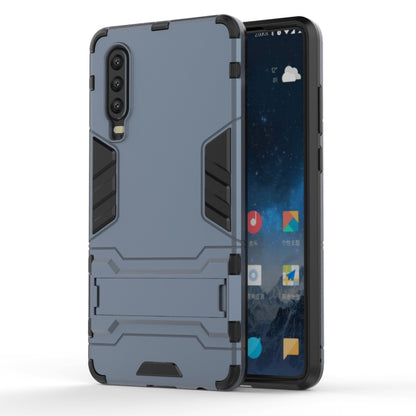 เคส PC + TPU กันกระแทกสำหรับ Huawei P30 พร้อมตัวยึด, For Huawei P30