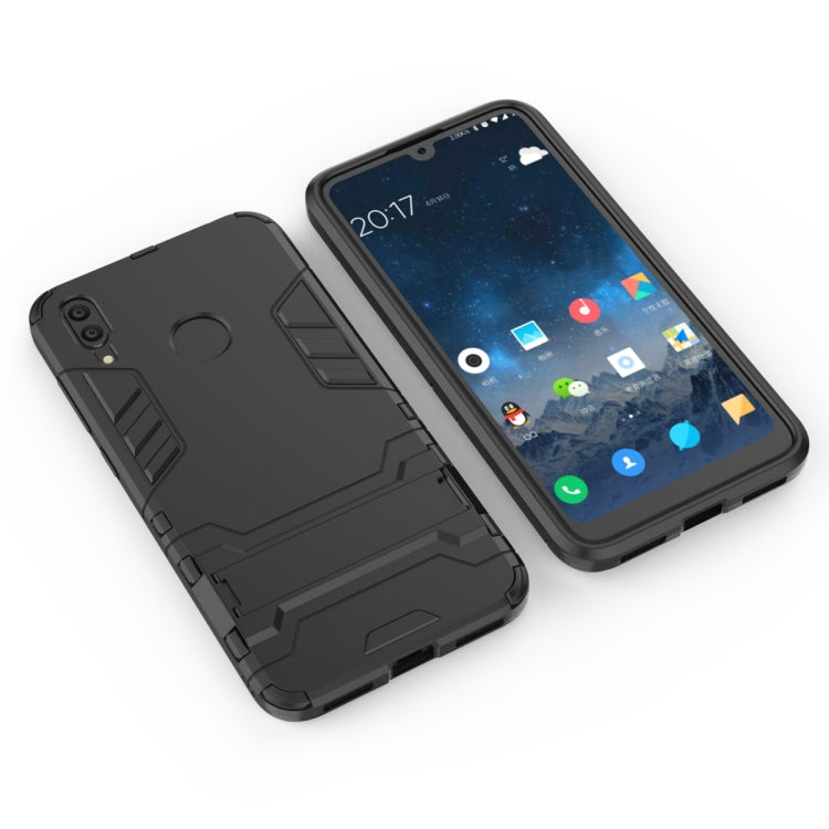 เคส PC + TPU กันกระแทกสำหรับ Huawei Y7 (2019) พร้อมตัวยึด, For Huawei Y7(2019)