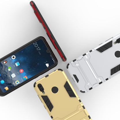 เคส PC + TPU กันกระแทกสำหรับ Huawei Y7 (2019) พร้อมตัวยึด, For Huawei Y7(2019)