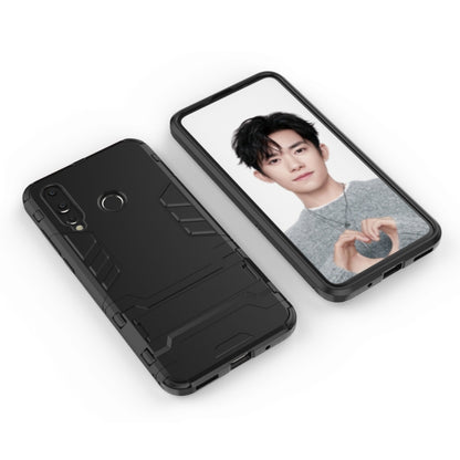 เคส PC + TPU กันกระแทกสำหรับ Huawei Nova 4 พร้อมตัวยึด, For Nova 4, For Huawei Nova 4