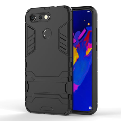 เคส PC + TPU กันกระแทกสำหรับ Huawei Honor V20 พร้อมตัวยึด, For Honor V20, For Huawei Honor V20