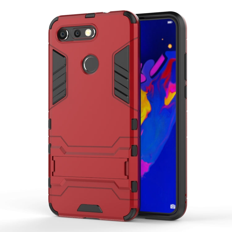 เคส PC + TPU กันกระแทกสำหรับ Huawei Honor V20 พร้อมตัวยึด, For Honor V20, For Huawei Honor V20
