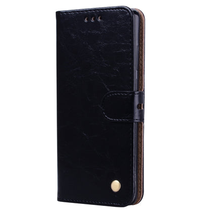 ซองหนังพลิกแนวนอนเนื้อน้ำมันขี้ผึ้งสไตล์ธุรกิจสำหรับ Huawei P30 พร้อมตัวยึดและช่องเสียบการ์ดและกระเป๋าสตางค์, For Huawei P30