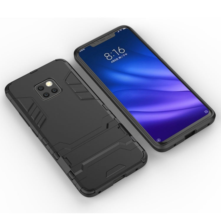 เคส PC + TPU กันกระแทกสำหรับ Huawei Mate 20 Pro พร้อมตัวยึด, For Huawei Mate 20 Pro