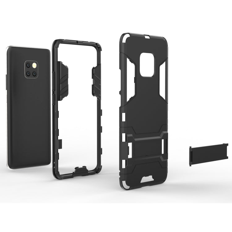 เคส PC + TPU กันกระแทกสำหรับ Huawei Mate 20 Pro พร้อมตัวยึด, For Huawei Mate 20 Pro
