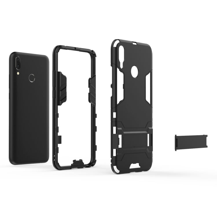 เคส PC + TPU กันกระแทกสำหรับ Huawei Y9 (2019) / Enjoy 9 Plus พร้อมตัวยึด, For Huawei Y9 (2019) / Enjoy 9 Plus