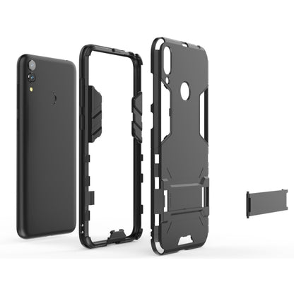 เคส PC + TPU กันกระแทกสำหรับ Huawei Honor 8C พร้อมตัวยึด, For Huawei Honor 8C