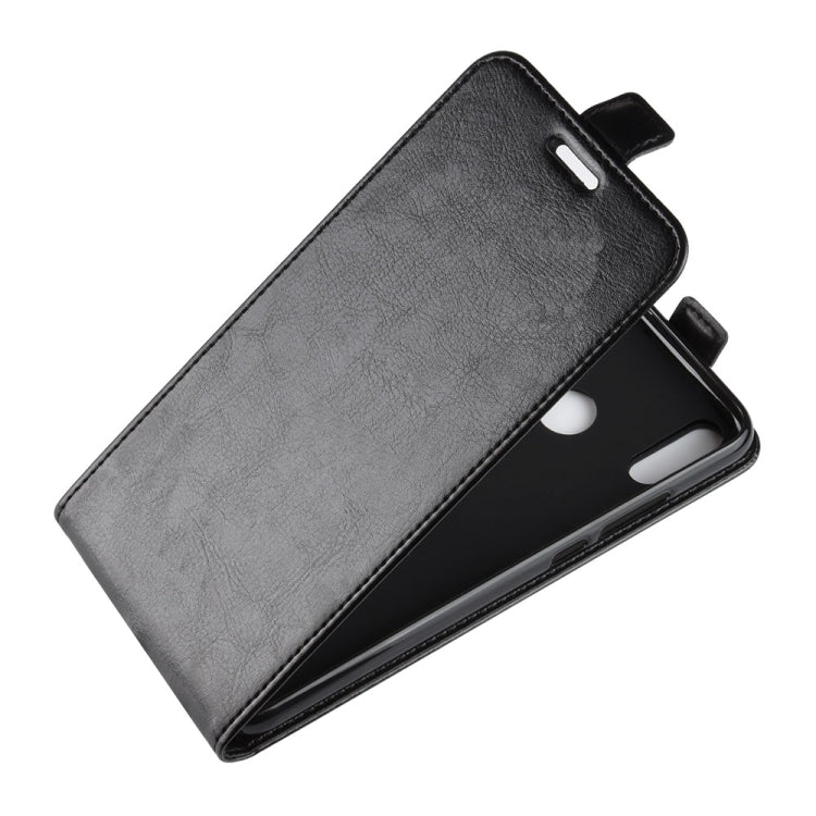 เคสฝาครอบป้องกันหนังพลิกแนวตั้งสไตล์ธุรกิจสำหรับ Huawei Honor 8X พร้อมช่องเสียบการ์ด, For Huawei Honor 8X
