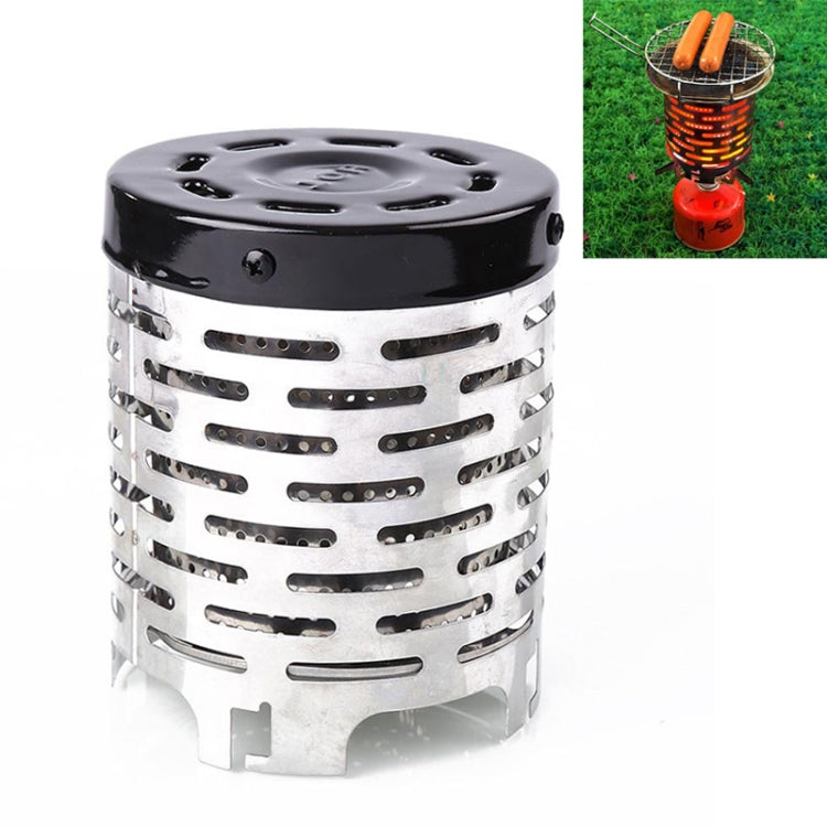 Outdoor Camping สแตนเลส เครื่องทำความร้อน ฝาครอบเต็นท์ขนาดเล็ก เครื่องทำความร้อนอินฟราเรด ฝาครอบเตา, Heater Cover