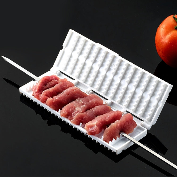 เครื่องมือเครื่องสตริงสวมใส่บาร์บีคิวเนื้อผักเคบับเสียบ, Vegetable Kebabs Skewer