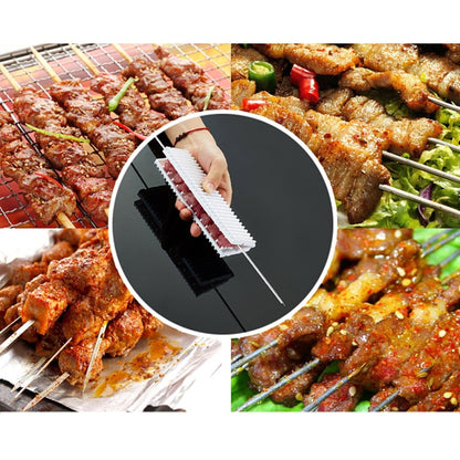 เครื่องมือเครื่องสตริงสวมใส่บาร์บีคิวเนื้อผักเคบับเสียบ, Vegetable Kebabs Skewer
