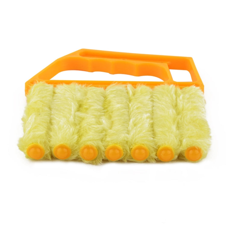 ไมโครไฟเบอร์ผ้าม่านทำความสะอาดแปรง Slat ฝุ่นคลิปหน้าต่าง Air Conditioner Duster