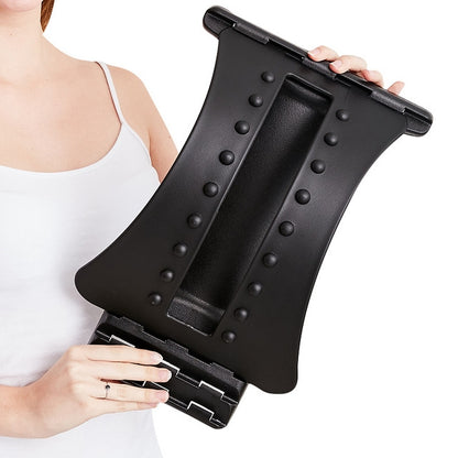 Lumbar Traction อุปกรณ์ยืดเครื่องแก้ไขท่าทางเอวรองรับกระดูกสันหลังปวดบรรเทานวดหลัง Stretcher, Black Green, Black Blue, Black Purple, Black Red, Red White, White Green, White Blue, White Purple