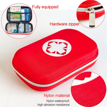 25 In 1 EVA Portable รถ บ้านอุปกรณ์ฉุกเฉินกลางแจ้ง ชุด Survival Rescue Box, 25 In 1 21x13x5cm (Black), 25 In 1 21x13x5cm (Orange), 25 In 1 21x13x5cm (Blue), 25 In 1 21x13x5cm (Red)