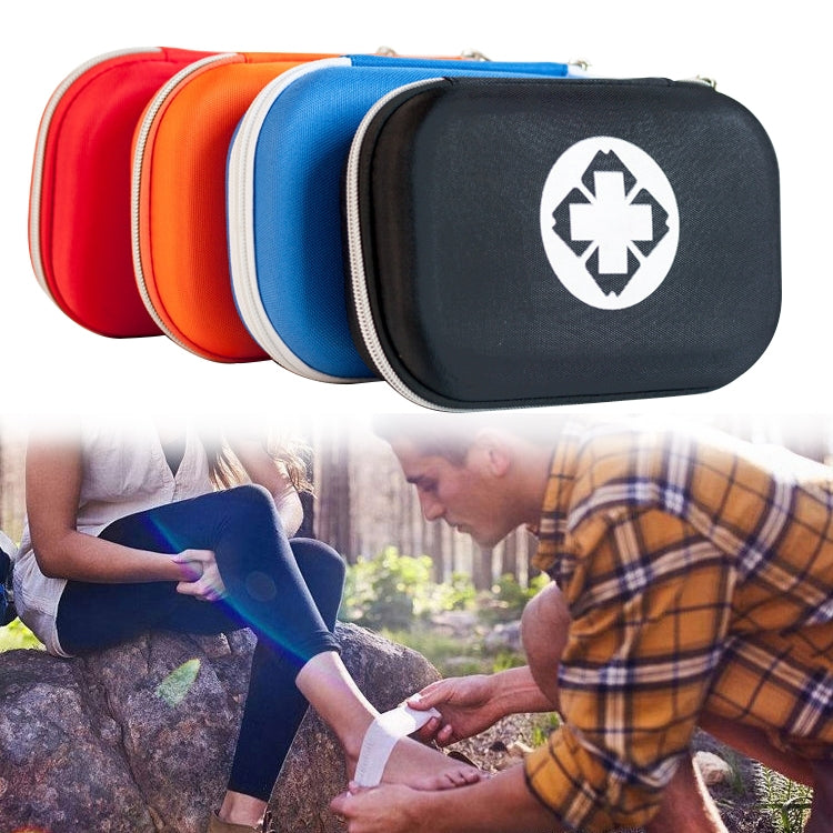 25 In 1 EVA Portable รถ บ้านอุปกรณ์ฉุกเฉินกลางแจ้ง ชุด Survival Rescue Box, 25 In 1 21x13x5cm (Black), 25 In 1 21x13x5cm (Orange), 25 In 1 21x13x5cm (Blue), 25 In 1 21x13x5cm (Red)