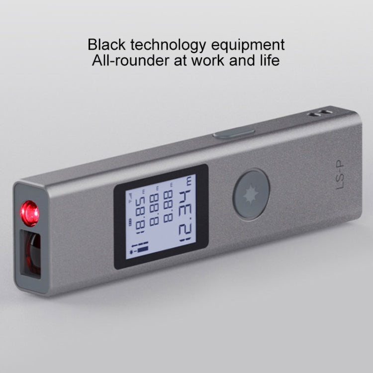 เครื่องค้นหาระยะเลเซอร์แบบพกพา Xiaomi Youpin LS-P ดั้งเดิม ระยะทดสอบ: 40 ม